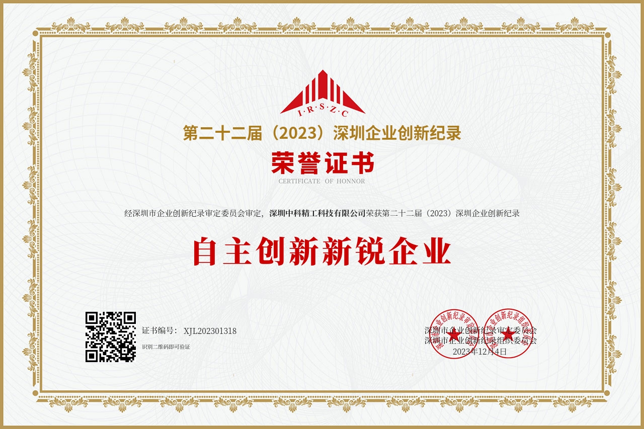 自主創(chuàng)新新銳企業(yè) 自主創(chuàng)新新銳企業(yè)